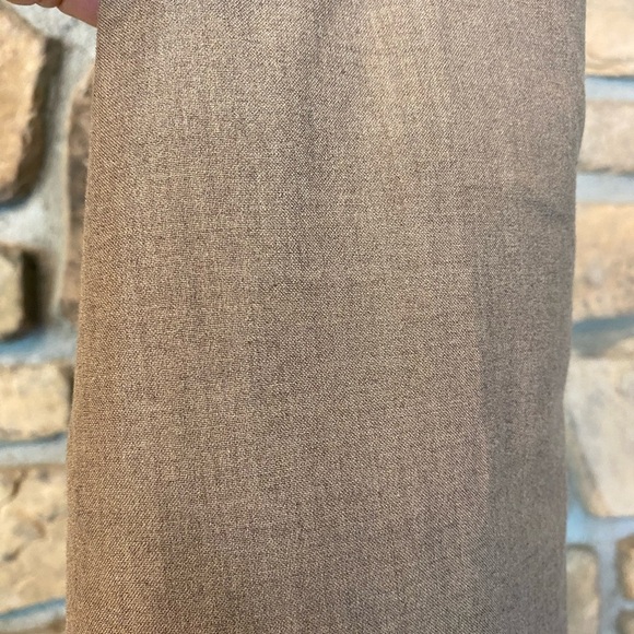 Halogen Women’s Pencil Skirt Short Lined Tan Size 4 Work Professional Classic - Picture 13 of 14